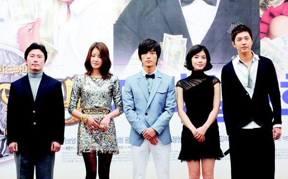 이진서 피디, 이시영, 남궁민, 이보영, 지현우(왼쪽부터).