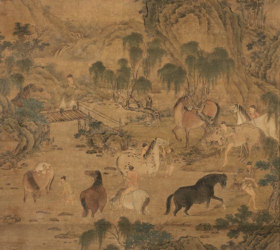 이번에 전시되는 그림 <류계세마도> 일부. 학고재 화랑 제공