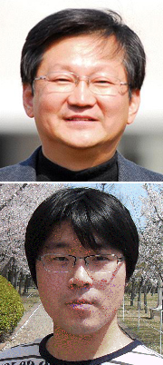 이종수(위) 교수와 박사과정 박성혁(아래)씨.