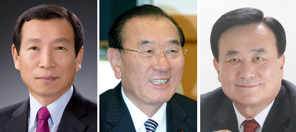 민주당 김생기(65·왼쪽 사진), 무소속인 강광(74·가운데), 무소속 송완용(60·오른쪽) 후보.