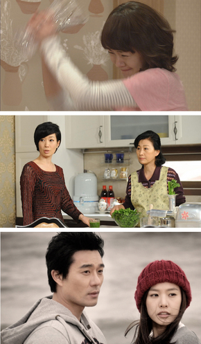 위쪽부터 <세 자매>, <바람불어 좋은 날>, <황금물고기>.