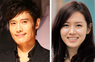 왼쪽부터 배우 이병헌, 손예진씨.