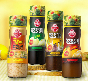 오뚜기, 액상형 드레싱 4종
