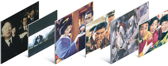 ‘장례식’(1984), ‘담포포’(1966), ‘아게망’, ‘민보의 여자’, ‘중환자’, ‘슈퍼의 여인’