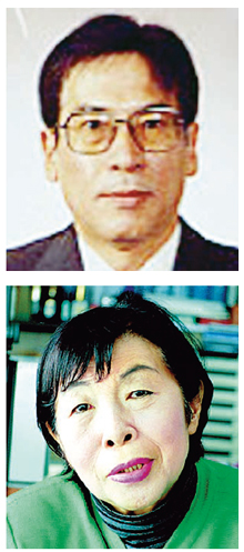미야지마 히로시(63·위) 미야타 세쓰코(76·아래)