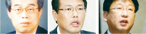 왼쪽부터 장다사로 김태효 김상협