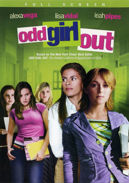 <소녀들의 심리학> 내용을 바탕으로 2005년 만들어진 미국 텔레비전 드라마 <오드 걸 아웃>(Odd Girl Out)의 포스터. 사춘기 소녀들 세계의 은밀한 따돌림과 파벌 다툼을 다루고 있다.  양철북 제공