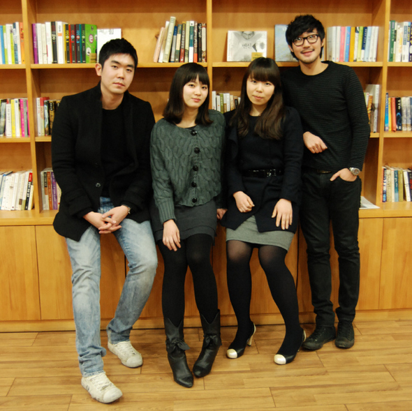 박준호(25·왼쪽부터)·이지연(24)·정은혜(24)·김연문(26)씨