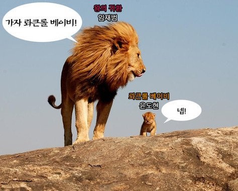 임재범 패러디 화제. 사진 인터넷 갈무리