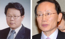 김광수 금융정보분석원장(왼쪽)·김종창 전 금융감독원장(오른쪽)