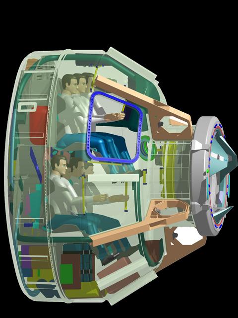 보잉사가 구상중인 유인 우주캡슐(CST-100)