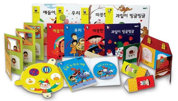 이야기쏙한글나라 이미지, 자료제공 : 한솔교육