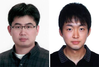 왼쪽부터 안진호(34) 박사후연구원, 이지환(31) 박사연구원.