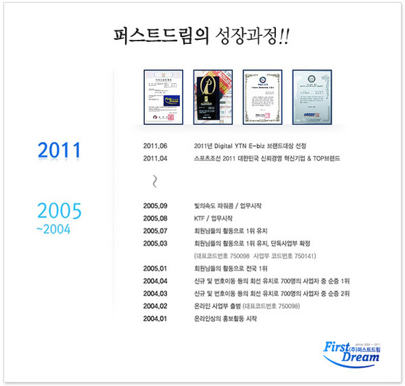 자료 제공 : (주)퍼스트드림