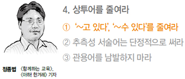정종법 기자의 초중등 문장 강화