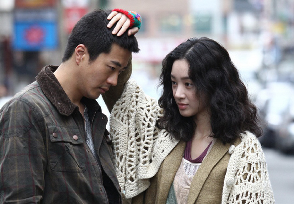 영화 <통증>의 남순(권상우)과 동현(정려원).
