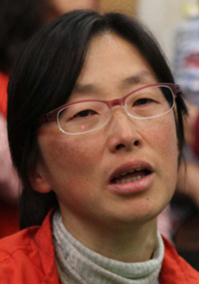 김소연 금속노조 기륭전자분회장