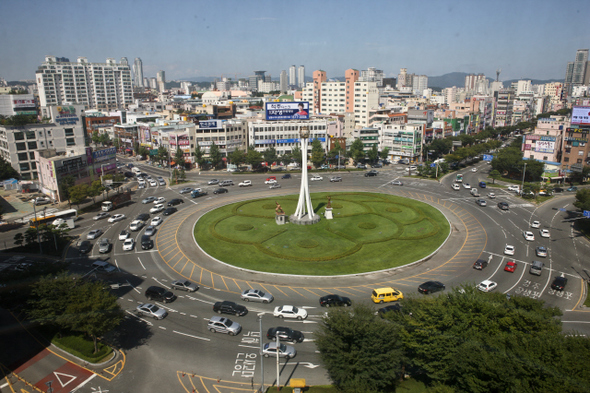 &raquo; 울산 도심지 전경. 한겨레21 박승화