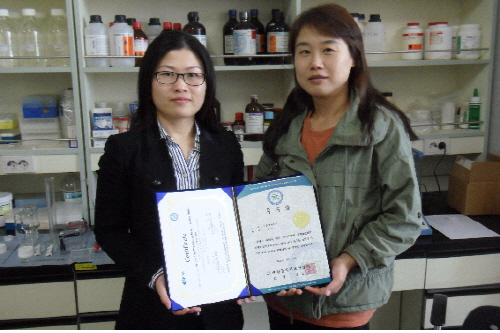 물리치료과 이진희, 박은희 학생, 자료제공 : 원광보건대학교