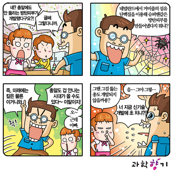 총알 막는 슈퍼맨 강철 피부가 현실로!