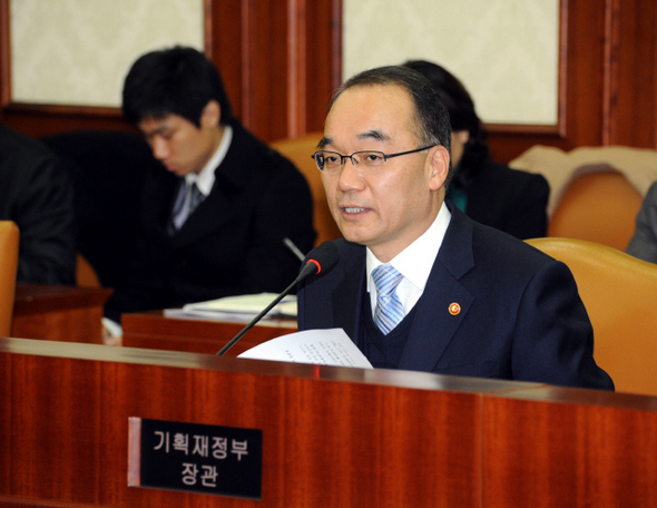 박재완 기획재정부 장관