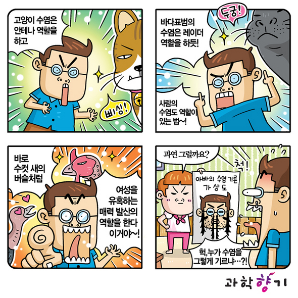 모든 수염엔 이유가 있다
