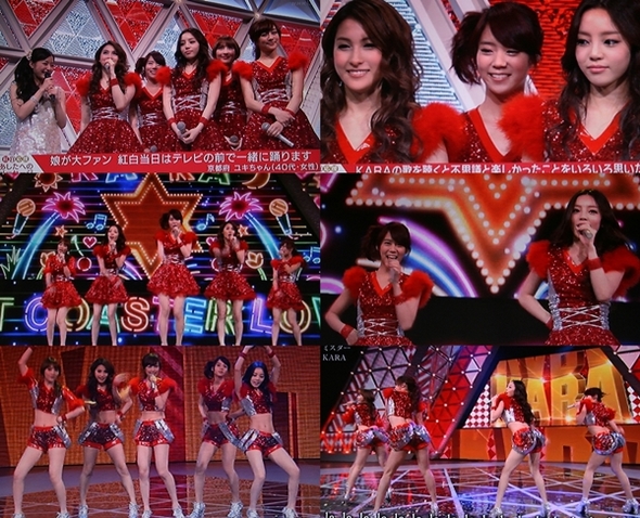 카라 '제62회 홍백가합전' &copy; JPNews
