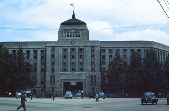 1954년 7월 서울시청 모습. ㈜두모 제공