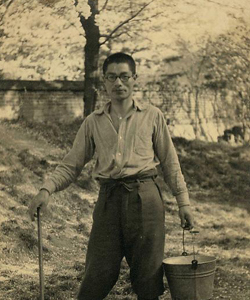 1934년 청년시절의 아리미쓰 교이치