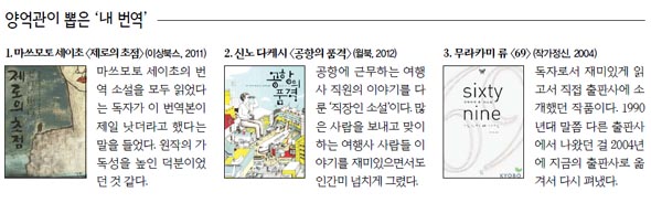 양억관이 뽑은 ‘내 번역’