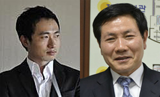 작곡가 겸 지휘자 지수한(왼쪽·33)씨, 박선구 고래박물관장