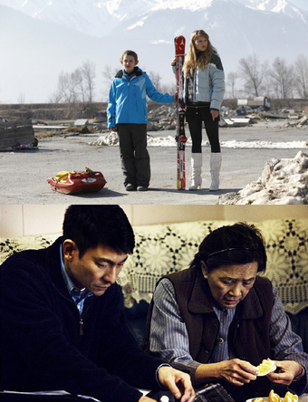 우르술라 메예르 감독의 <시스터>(위)  쉬안화 감독의<심플라이프>(아래)