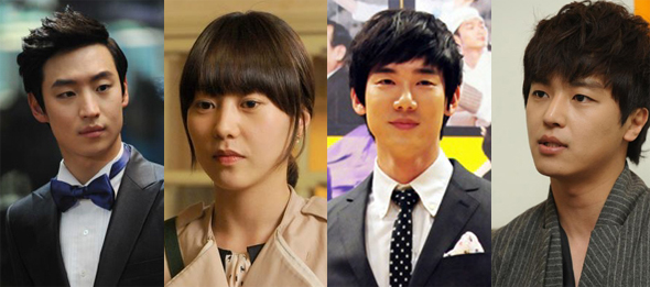 왼쪽부터 이제훈, 유다인, 유연석, 연우진.  한국방송·에스비에스 제공