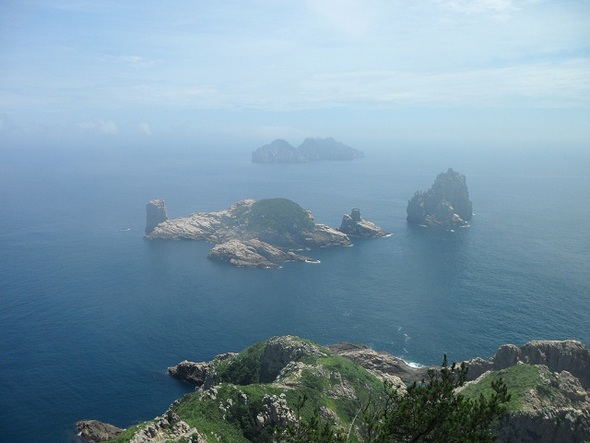 뿔쇠오리 번식지로 밝혀진 다도해 백도의 모습. 사진=국립공원관리공단