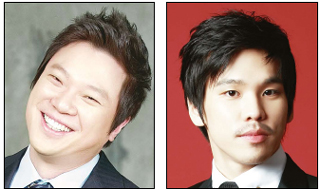 정성화(37·왼쪽)와 홍광호(30)
