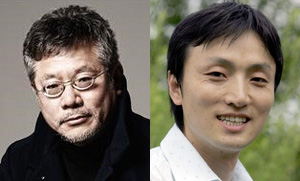 청어람의 최용배(50·왼쪽) 대표와  송호진(40) <한겨레> 기자