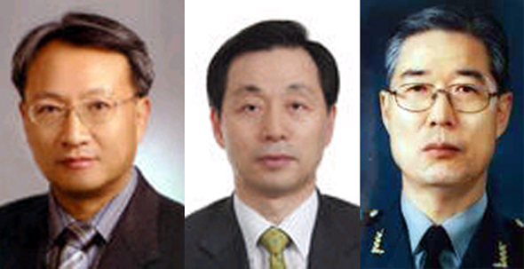 (왼쪽부터)한기범, 서천호, 김규석
