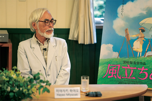애니메이션 <바람이 분다>를 내놓은 뒤 미야자키 하야오의 다섯 번째 은퇴 선언은 사람들도 제법 진지하게 받아들이는 분위기다.