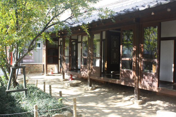 민족저항시인 이상화 선생의 고택(대구 중구 계산동2가). 