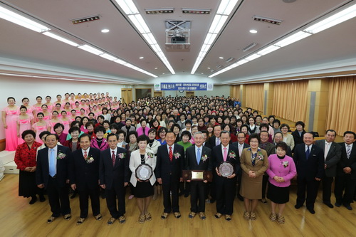 포천시 명예시민증, 특별현창 수여 모습