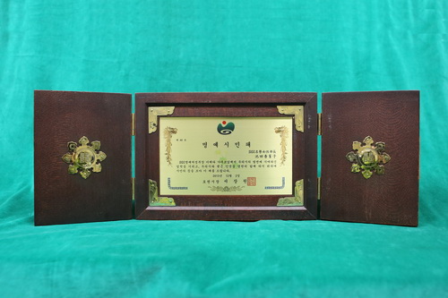 포천시 명예시민패