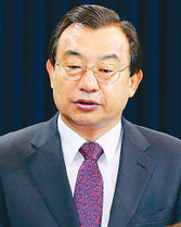 이정현 청와대 홍보수석. 청와대사진기자단