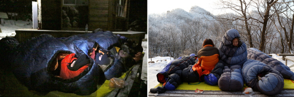 [포토에세이] 비박 청춘