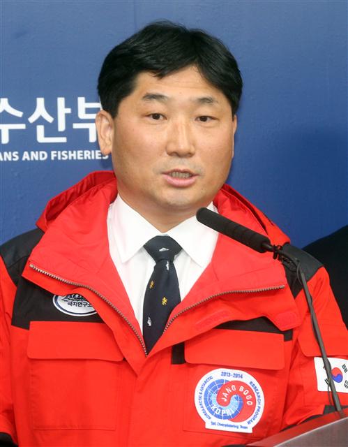 남극 장보고과학기지의 진동민(50) 월동준비대장