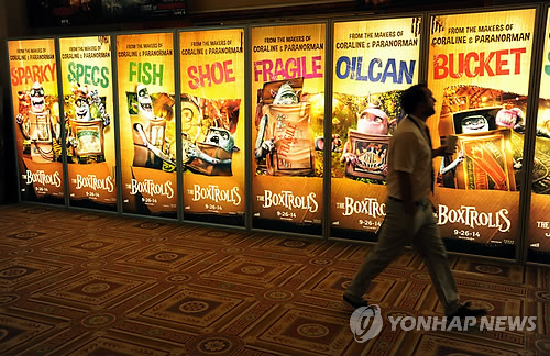 영화 산업 컨벤션 ‘시네마콘 2014’ (AP=연합뉴스)