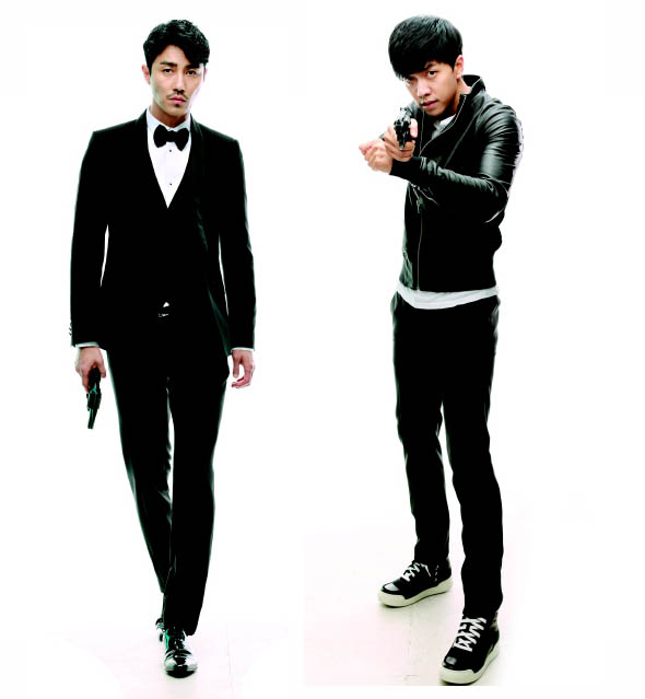새 드라마 <너희들은 포위됐다>의 차승원·이승기
