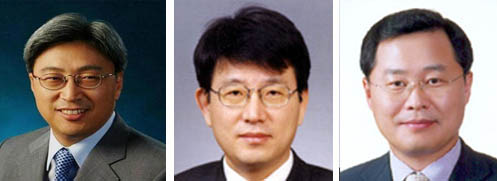 (왼쪽부터) 이인용, 김상균, 정금용