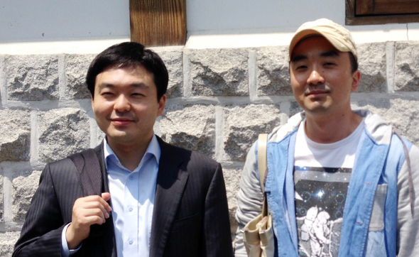 정재민(사진 왼쪽)씨와 이동원(오른쪽)씨