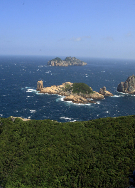 전남 다도해 섬 해안의 해안선 /전남도 제공