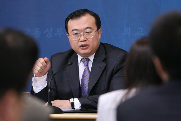 류젠차오 중국 외교부 부장조리(차관보). 한겨레 자료 사진